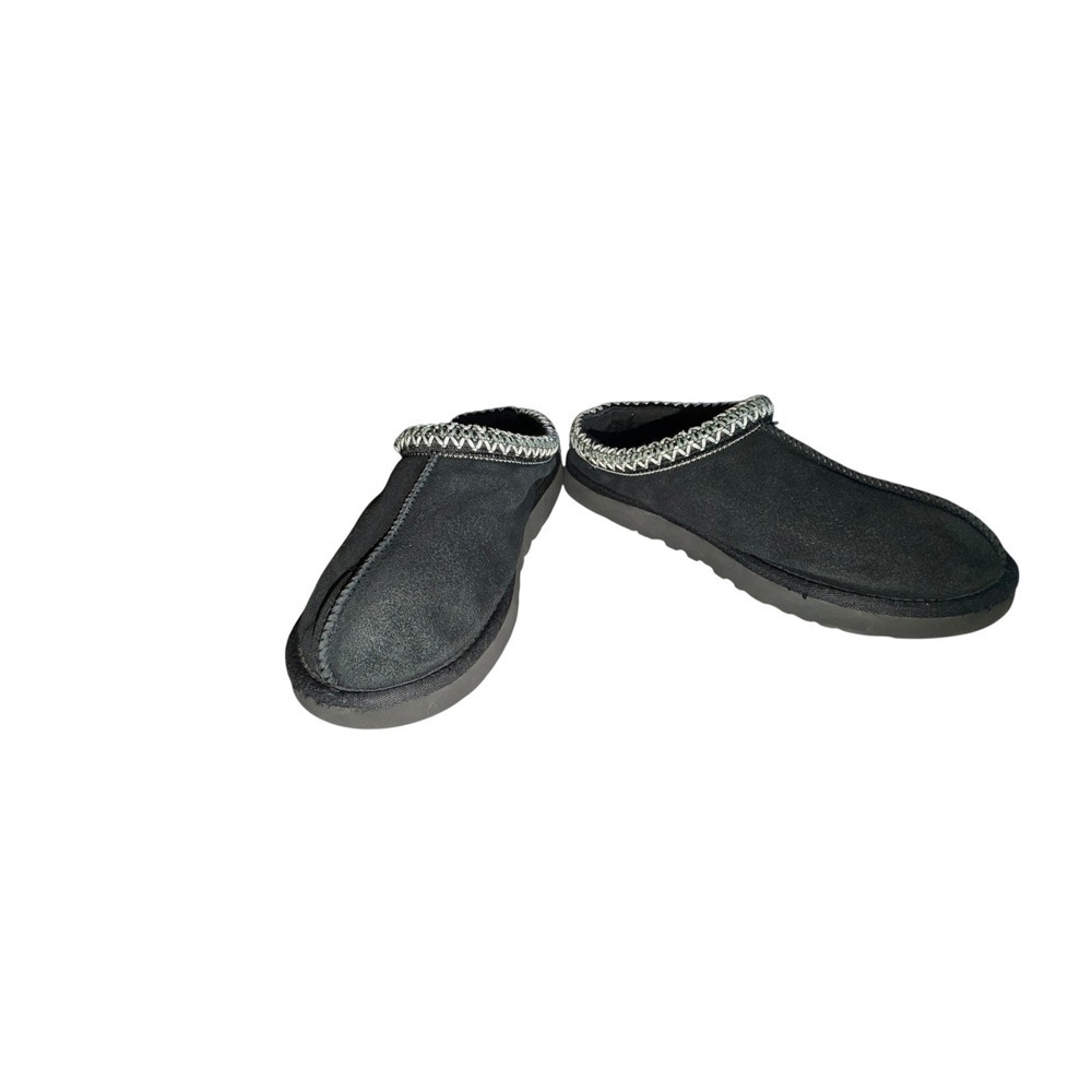 UGG Tasman II Black Wool Slippers Suede Women's slip on Size US 7 preppy